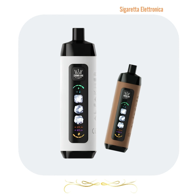 AL Fakher Crown Bar Ice Adjust 15000 15K Puffs - Sigaretta Elettronica