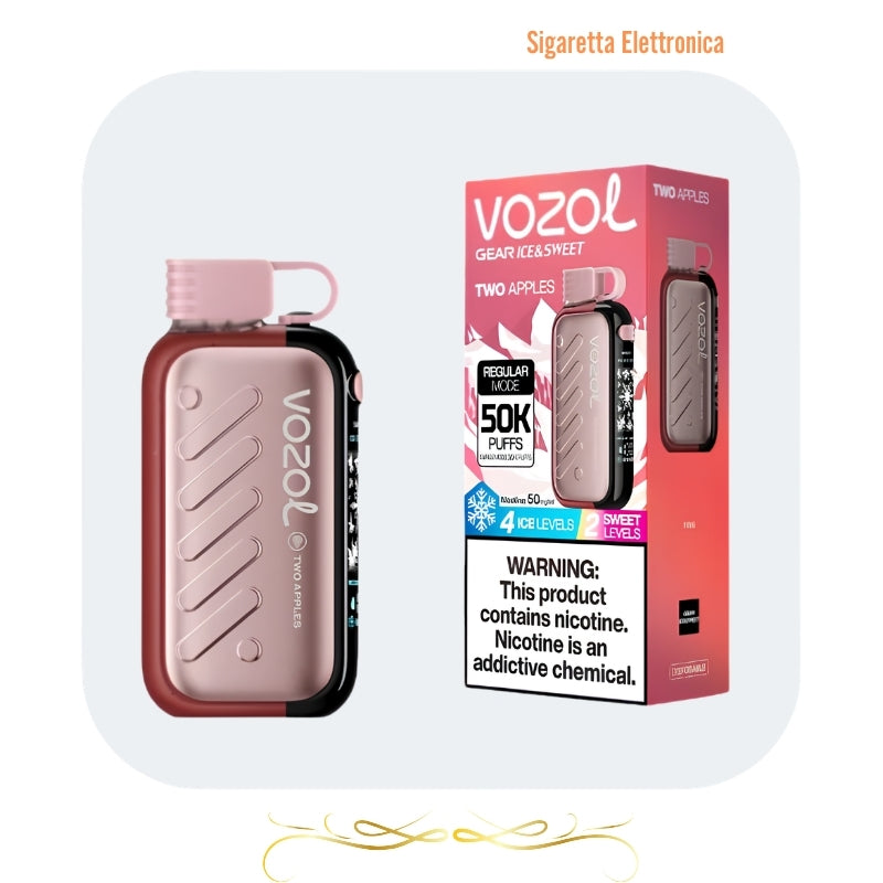 Vozol Gear Ice & Sweet 50000 50K Puffs - Sigaretta Elettronica
