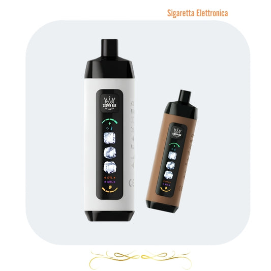 AL Fakher Crown Bar Ice Adjust 15000 15K Puffs - Sigaretta Elettronica