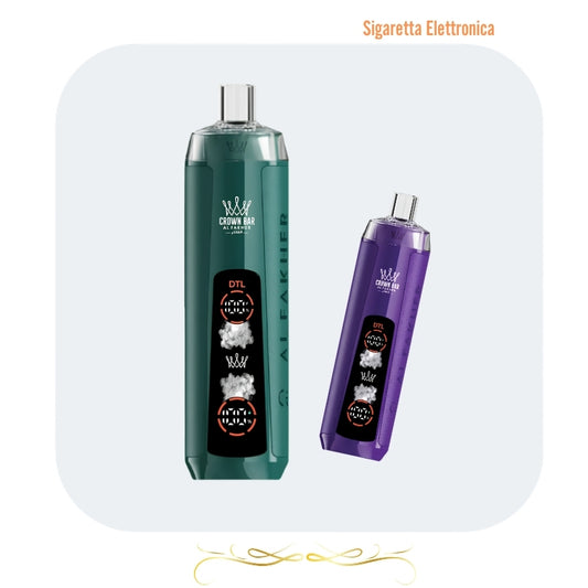 AL Fakher Crown Bar Crystal 8000 8K Puffs - Sigaretta Elettronica