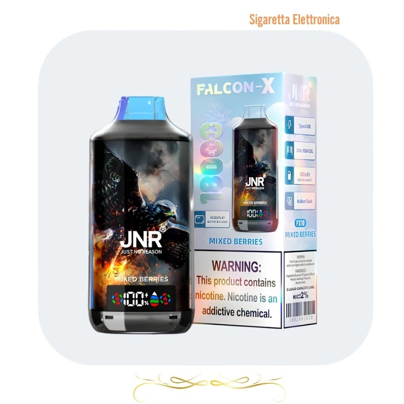 JNR Falcon X 18000 18K Puffs - Sigaretta Elettronica