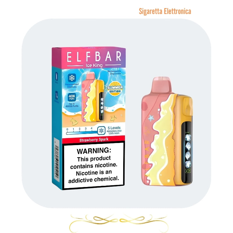 Elf Bar Ice King Summer Edition 40000 40K Puffs, Sigaretta Elettronica
