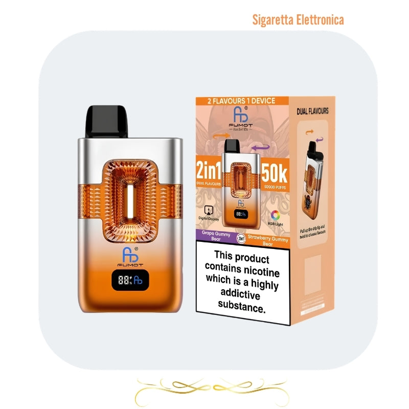 Fumot ECO 2in1 Dual Flavour 50000 50K Puffs - Sigaretta Elettronica