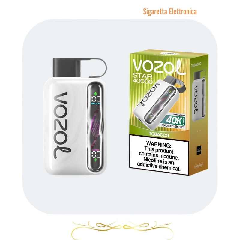 Vozol Star 40000 40K Puffs -  Sigaretta Elettronica