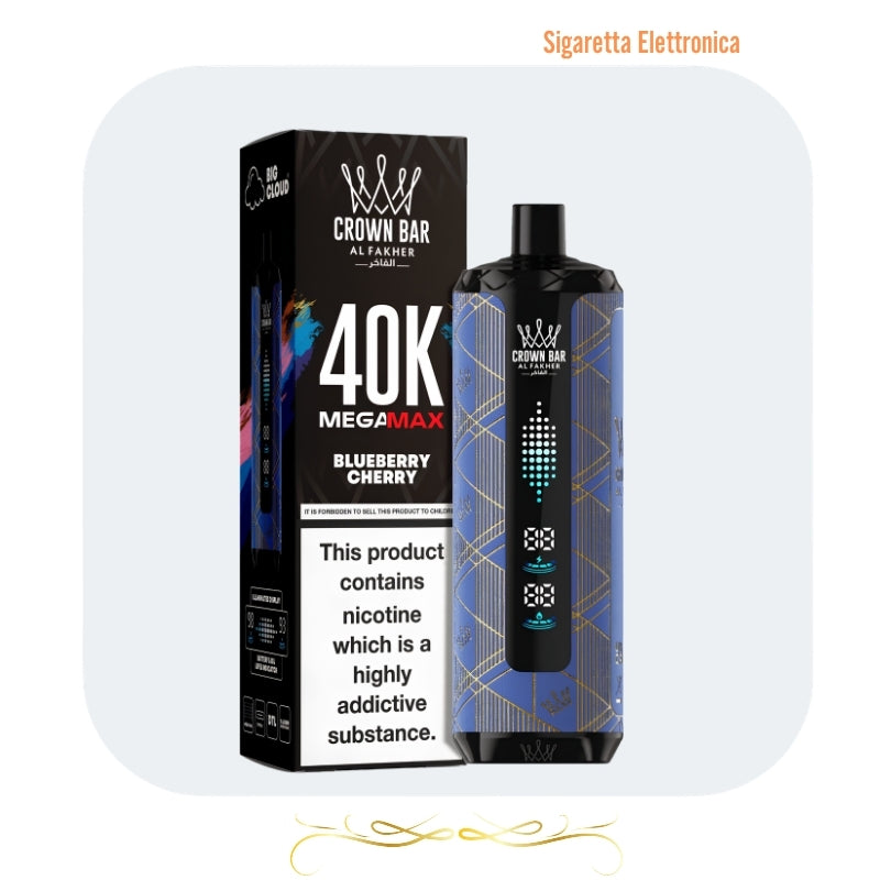 AL Fakher Mega Max 40000 40K Puffs - Sigaretta Elettronica-Usa e Getta shisha disposable vape