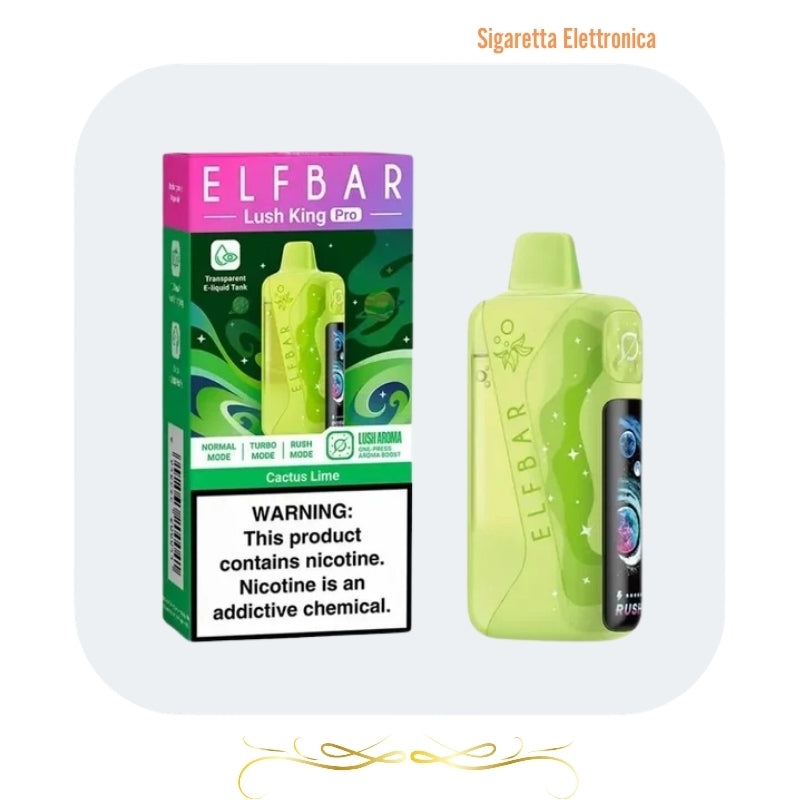 Elf Bar Lush King Pro 40000 40K Puffs - Sigaretta Elettronica-Usa e Getta